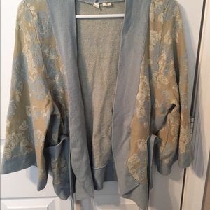 Anthro MOTH “Winter Solstice” Kimono Cardigan.